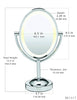 Conair Reflections Double-Sided Lighted Vanity Makeup Mirror (Polished Chrome) - C-BE151T