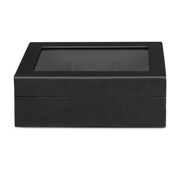 Wooden Tea Chest with window 6 compantment/hold 72 teabags This wooden tea chest is a simple yet effective addition to your cafe, coffee shop, hotel or buffet’s self service station-WTC Hannah's Variety Store
