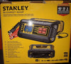 Stanley Battery Charger 15 amp Get back on the road in minutes with the Stanley 15 Amp car battery charger with fast, high frequency technology, it delivers 3 stage charging automatically switching from Bulk to Absorption and top off-265700