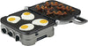 Cuisinart 5-in-1 Griddler can handle everything from pancakes and sausages to grilled cheese to steaks, hamburgers, and panini. - CU-GR-4