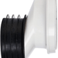 CRONEX Waste Connector Offset 40 Millimeter Offset. High Quality Finish, Colour To Match All Systems - CRX0094-CXP5049 MEGA