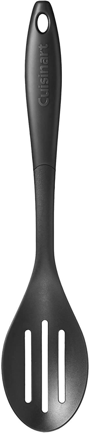 Cuisinart Curve Handle Nylon Slotted Spoon (Black) - CU-CTG-01-LS
