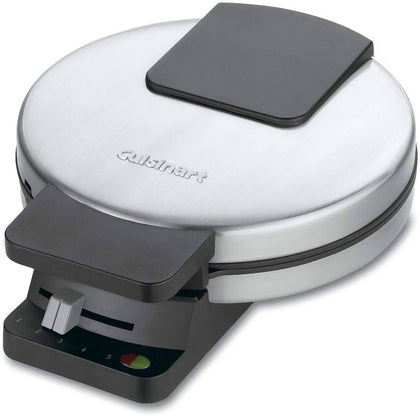 Cuisinart Round Classic Waffle Maker (Silver) - CU-WMR-CA