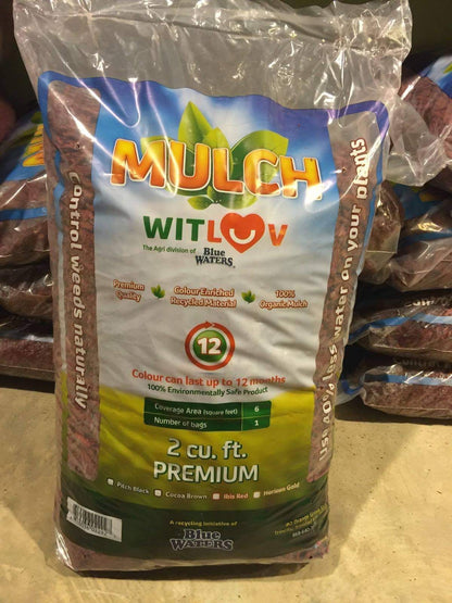 WitLuv 2cu ft (2³) Decorative Mulch - While mulching may seem like a basic part of gardening, there are plenty of different types of garden mulch and benefits that each type provides - 340437 Hannah Frederick