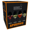 Riedel Aperitivo Set (Set of 4) are versatile glasses for serving cocktails. Suitable for anyone who appreciates a good drink in a large glass - 5260/51