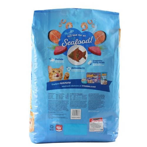 Friskies, Cat Food, 22 lb/10 kg / Friskies / 339266 / Purina Friskies Seafood Sensations Adult Dry Cat Food ebuystt