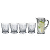 ﻿Riedel Cold Drinks Pitcher and Tumblers Set is Ideal for prepared cocktails or soft drinks. The Collection is characterized by a dynamic, flame-like pattern and is lighter, finer and sturdier than other brands - 5515/23S1