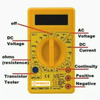 Worksite Digital Voltmeter Ammeter Ohmmeter Multimeter Volt AC DC Tester. Easy to operate, Readings indicated directly on the screen. Overhaul all kinds of circuit boards, Overload protection on all ranges.  Small and compact design- WT9048