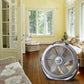 Lasko Wind Machine Floor 20 in - Features 3 high-performance speeds, providing energy-efficient operation with a pivoting head for directional air power. This fan will help keep you cool and comfortable throughout the year - 3364 Hannah Frederick