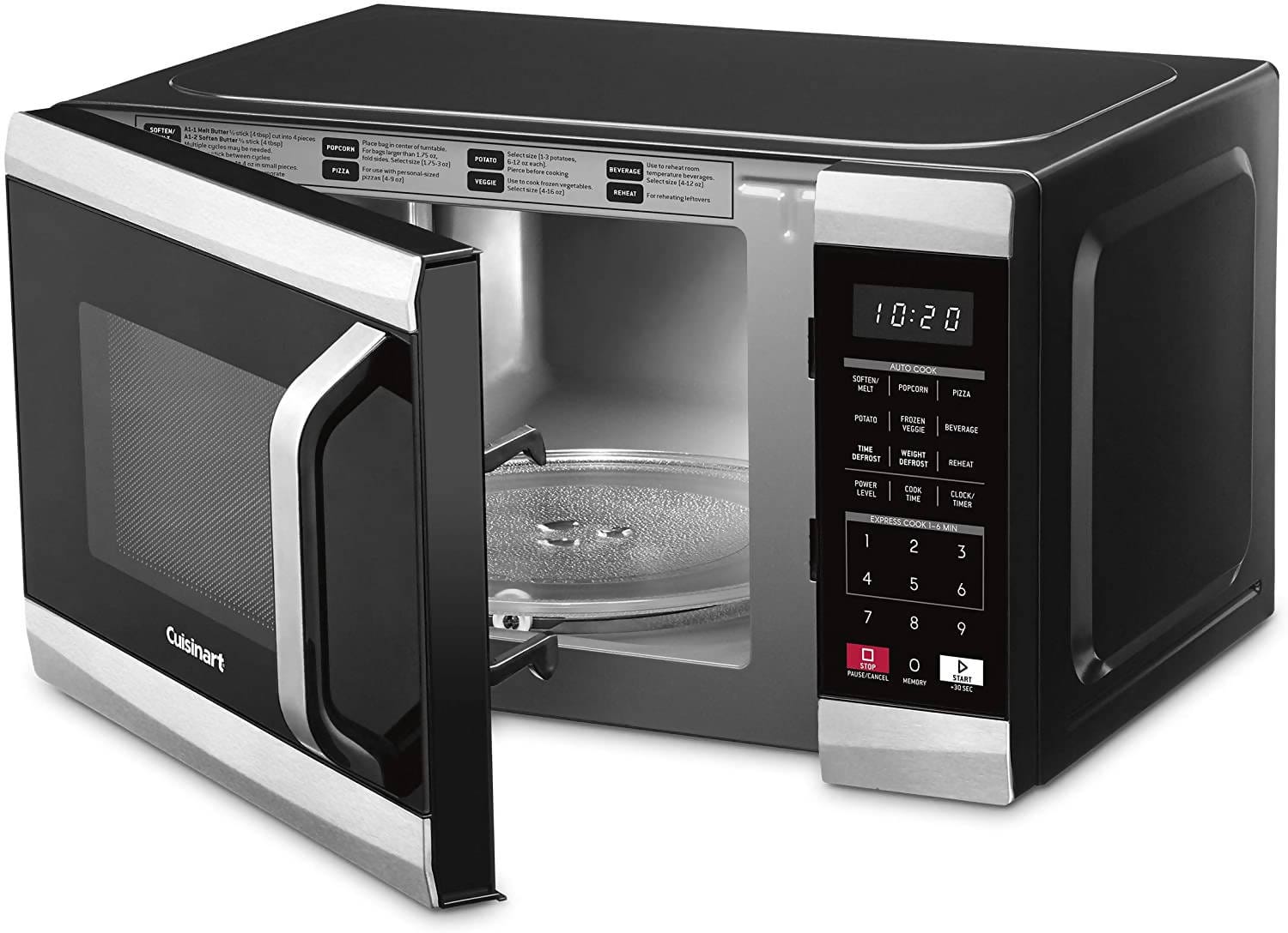 Cuisinart Stainless Steel Microwave Oven - CU-CMW-70 / CU-CMW-110 Pie's Variety Store