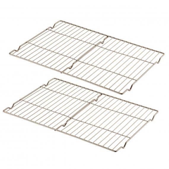 Cuisinart 2 Piece 16" Cooling Racks can cook virtually anything from juicy roasts to non-greasy bacon or crispy chicken wings without having to flip them, baking and cooking will be a breeze by using this versatile rack - CU-AMB-CR2 Elegant AccScents