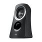 Logitech Z313 Speaker System 2.1 with Subwoofer 25 W Black This 2.1 speaker system offers balanced acoustics and boosted bass in a compact subwoofer.-Z313 Hannah's Variety Store