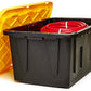 Green Pak Commercial Tote 27 gal   Whether you are going camping, fishing, hauling sports equipment or just storing your personal items in the garage, this tote is the ultimate reliable tool to get the job done   -294000 Hannah's Variety Store