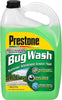 Prestone Bug Wash 1 gl Prestone Bug Wash is a new, advanced windshield washer fluid formulated with ingredients to remove bug residue, road grime, bird droppings, and tree sap from windshields. This Prestone exclusive patented formula cleans to a -328013
